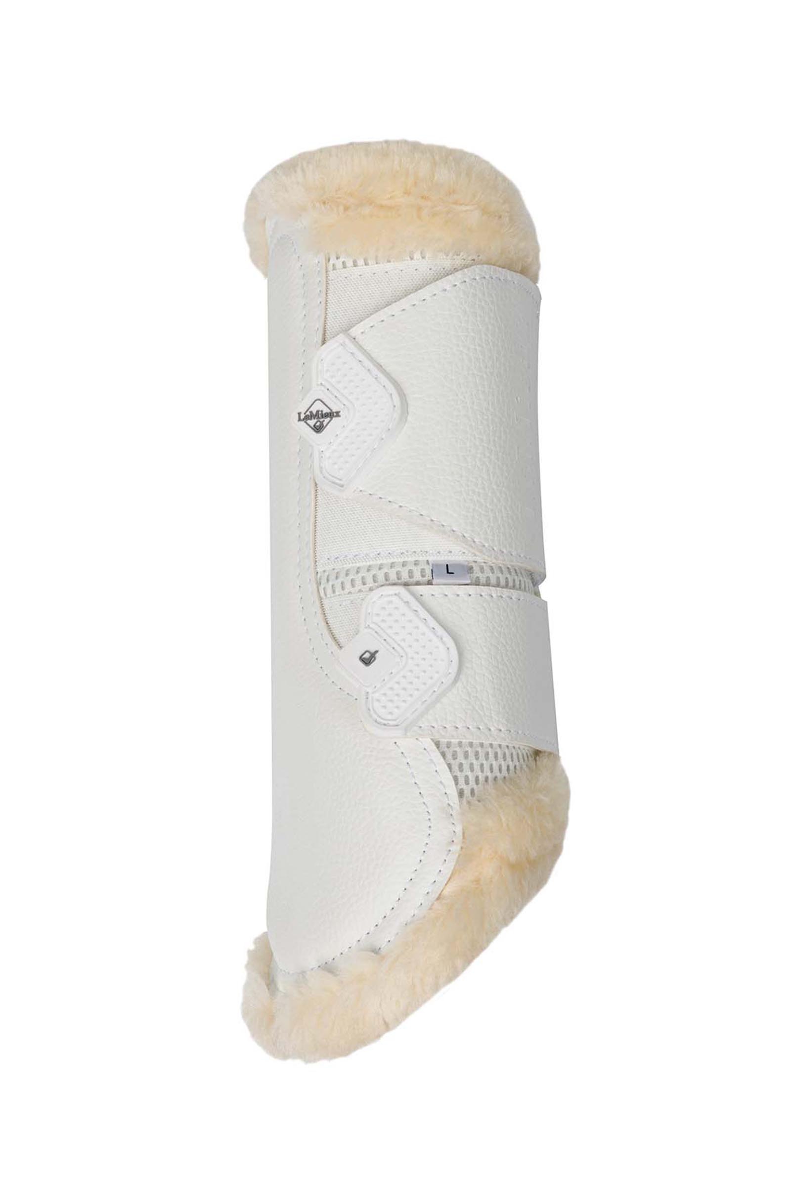 LeMieux Mesh Brushing Boots With Fleece Edging